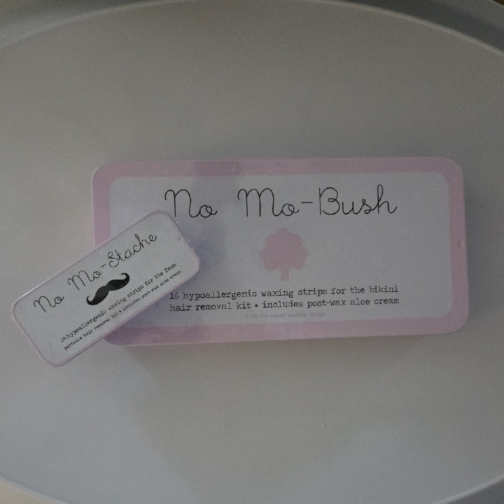 No Mo-Bush & No Mo-Stache Waxing Strips Kit